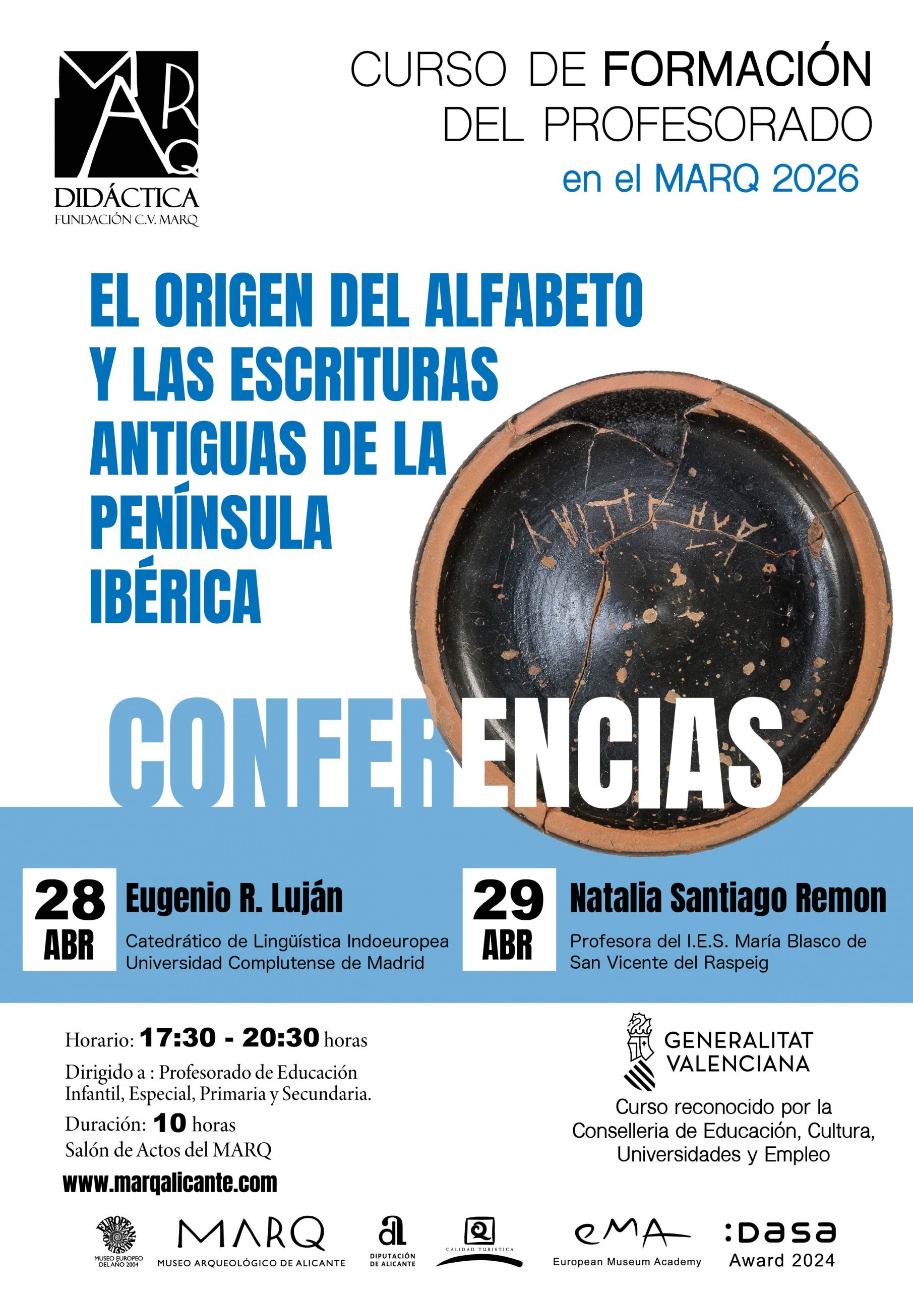 CURSO DE FORMACION DEL PROFESORADO